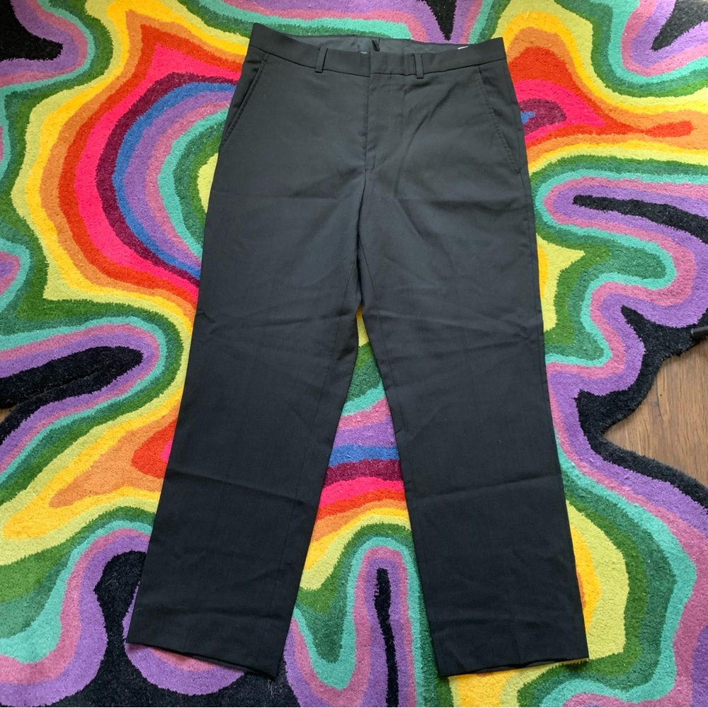 Kenneth Cole NY Wide Leg 100% Wool Slacks